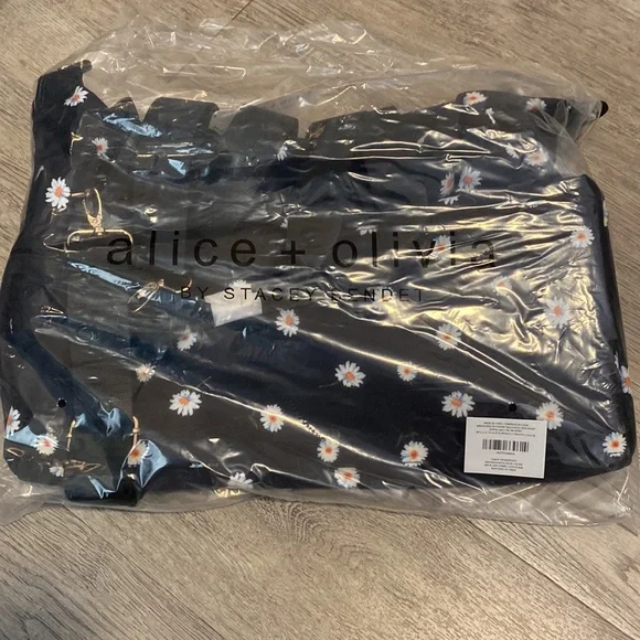 Alice + Olivia duffel bag daisy print - Picture 4 of 7